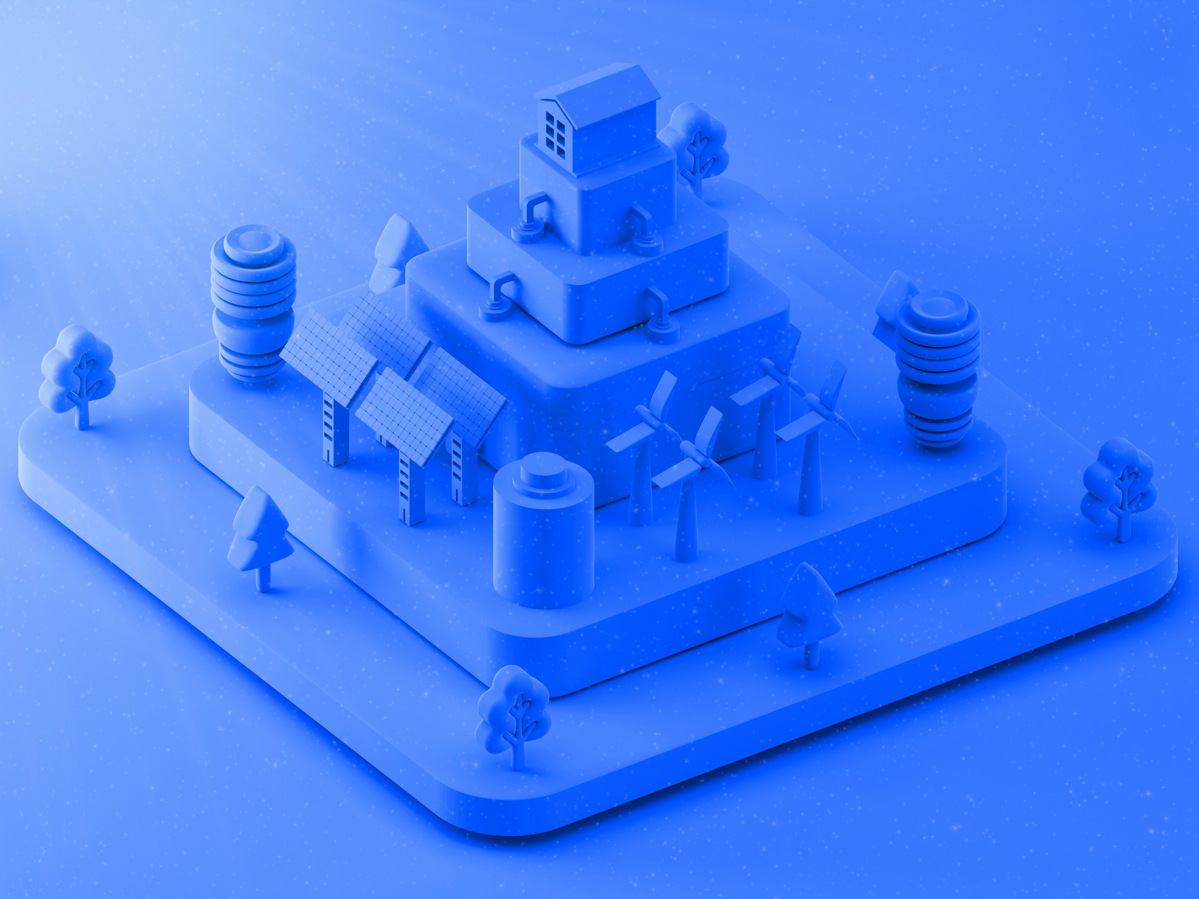 サービスイメージ3：再生可能エネルギーのイメージ